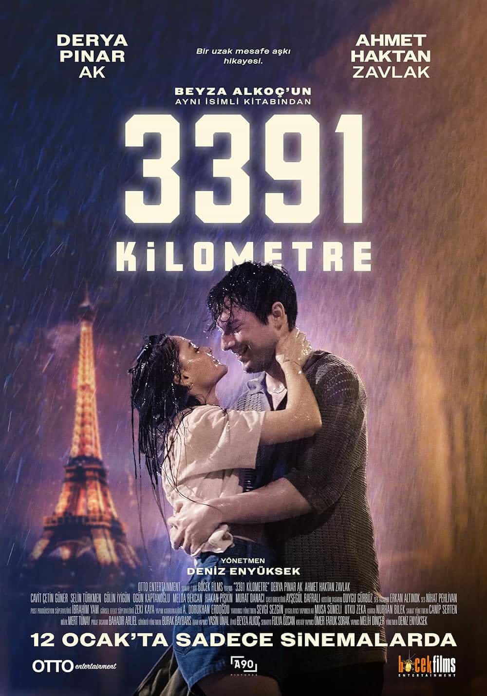 3391 Kilometers