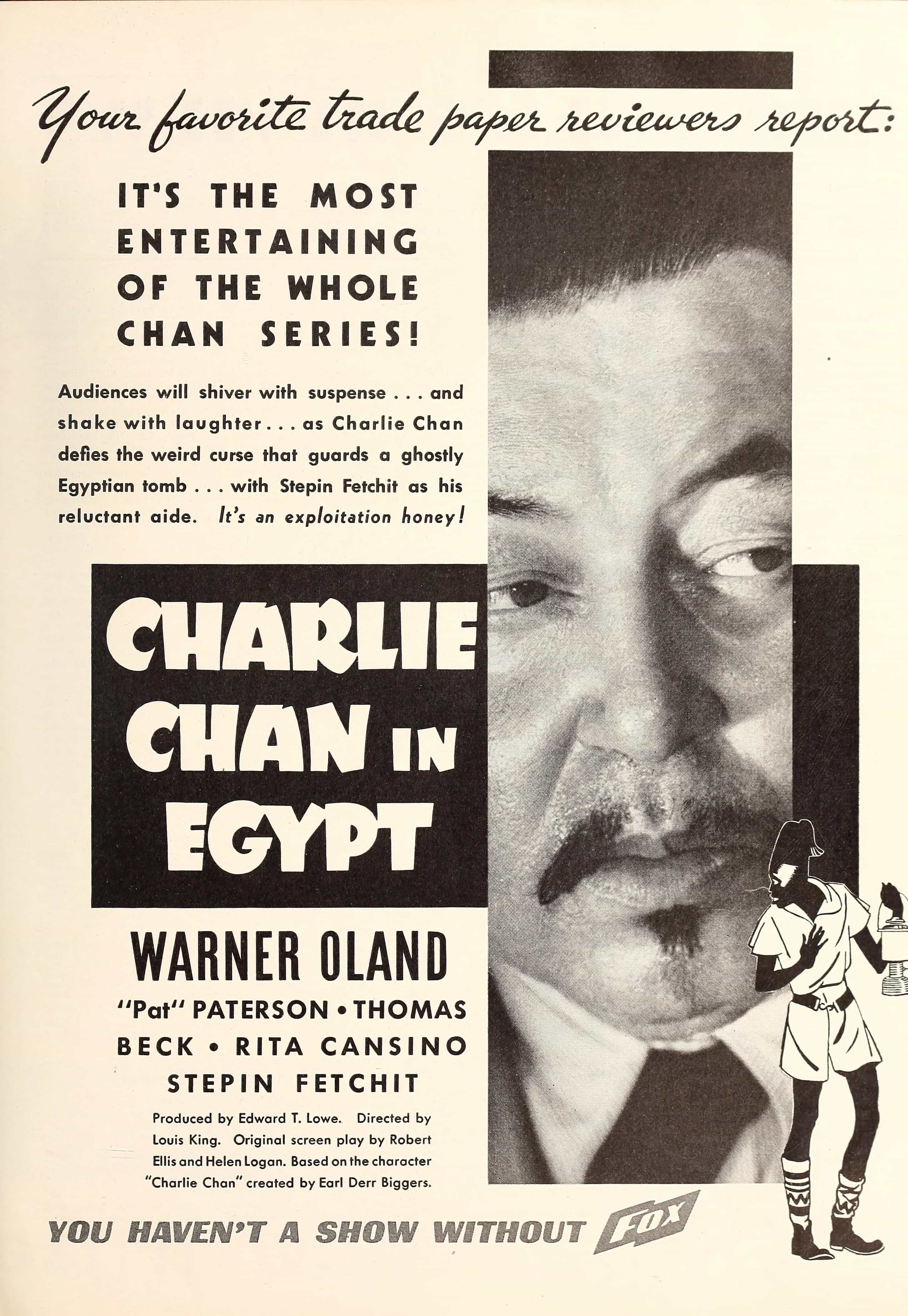 Charlie Chan In Egypt